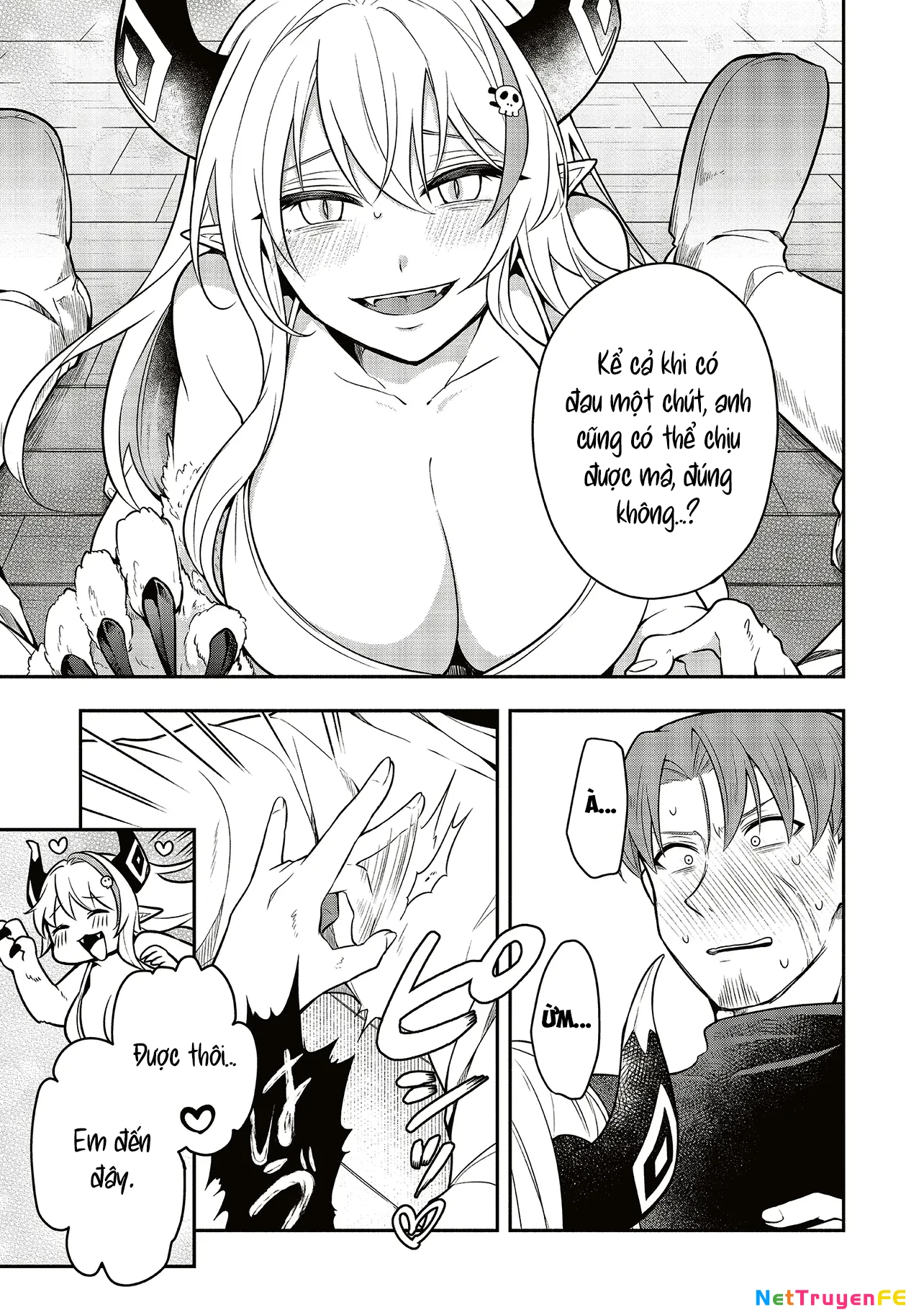 Shinkon Quest: Maou no Musume wa Majime Yuusha o Otoshitai Chapter 1 - Trang 2