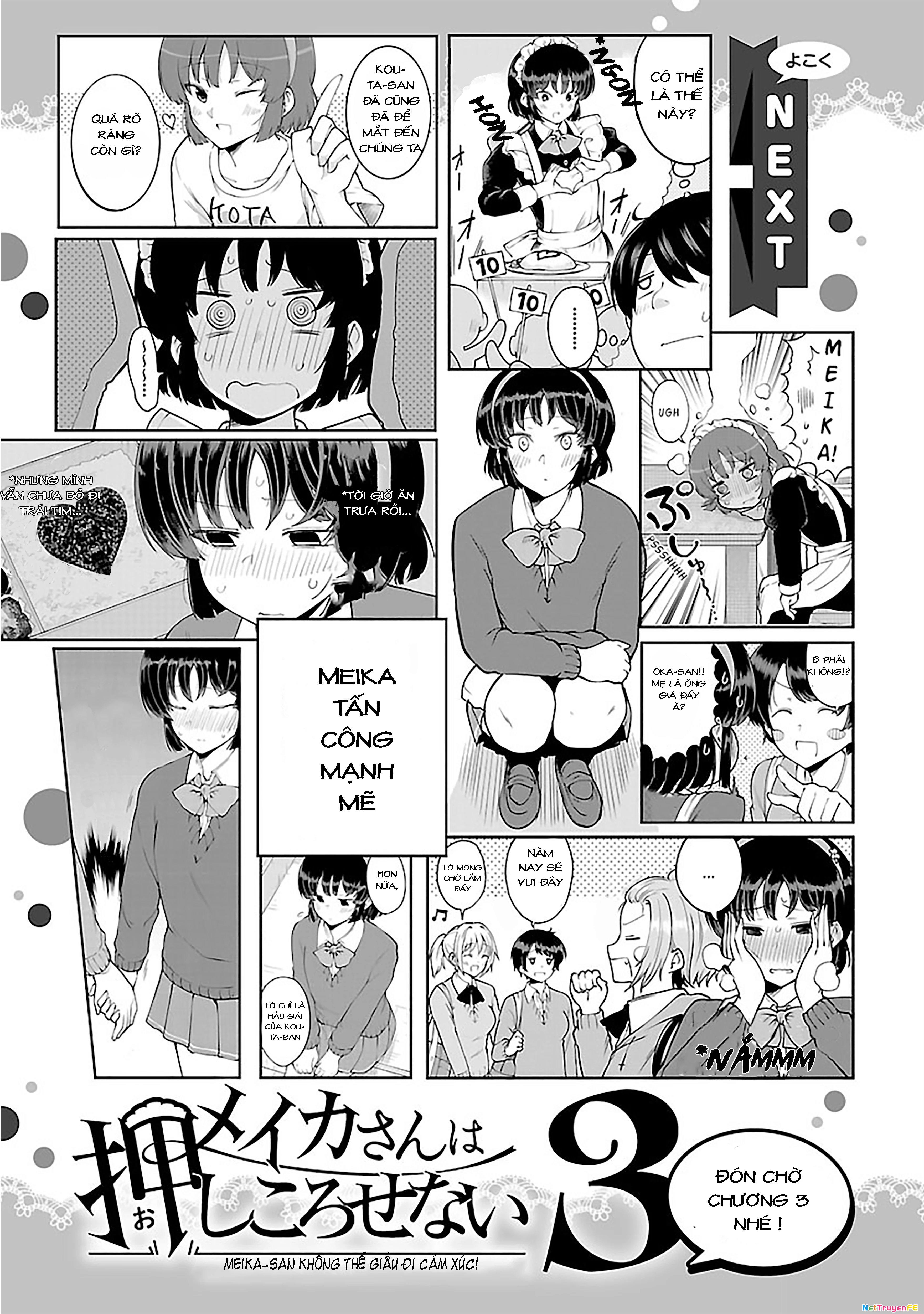 Meika-San Can't Conceal Her Emotions Chapter 24.2 - Trang 2