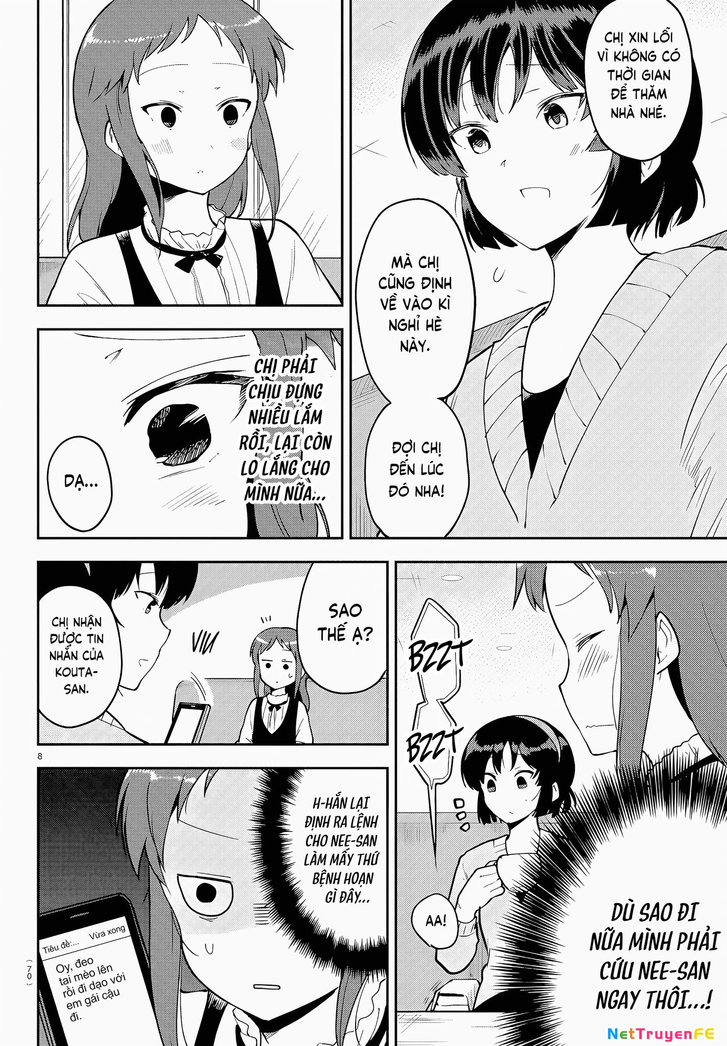 Meika-San Can't Conceal Her Emotions Chapter 56 - Trang 4