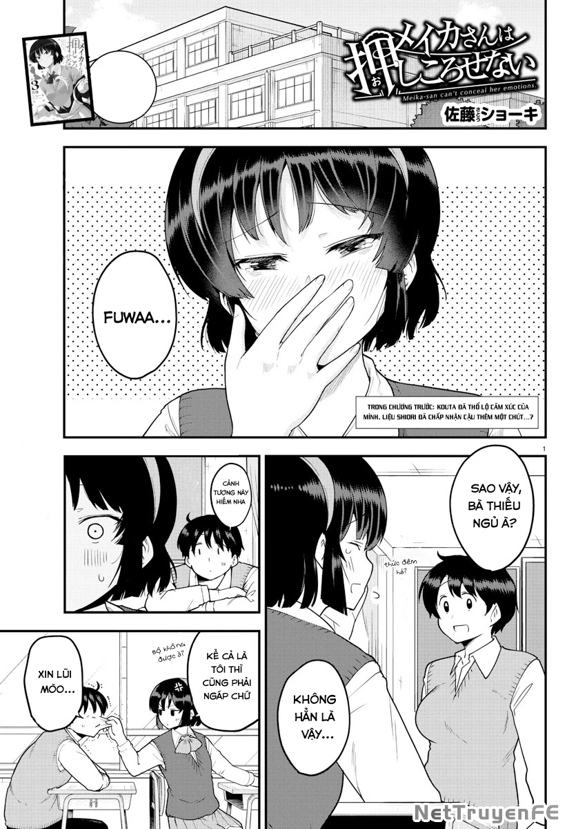 Meika-San Can't Conceal Her Emotions Chapter 60 - Trang 4