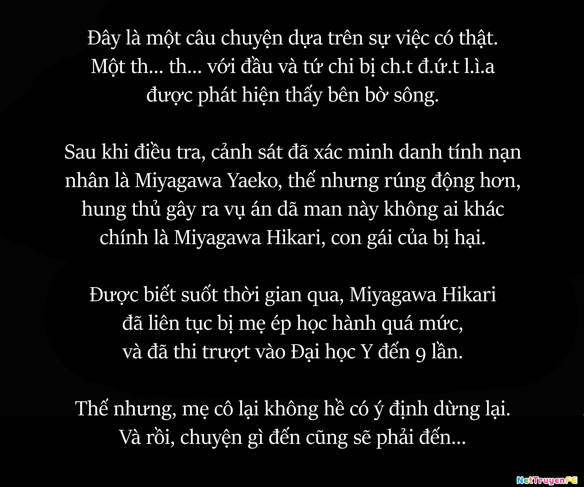 Lời nguyền của mẹ - Ngục tù của con Chapter 1 - Trang 2