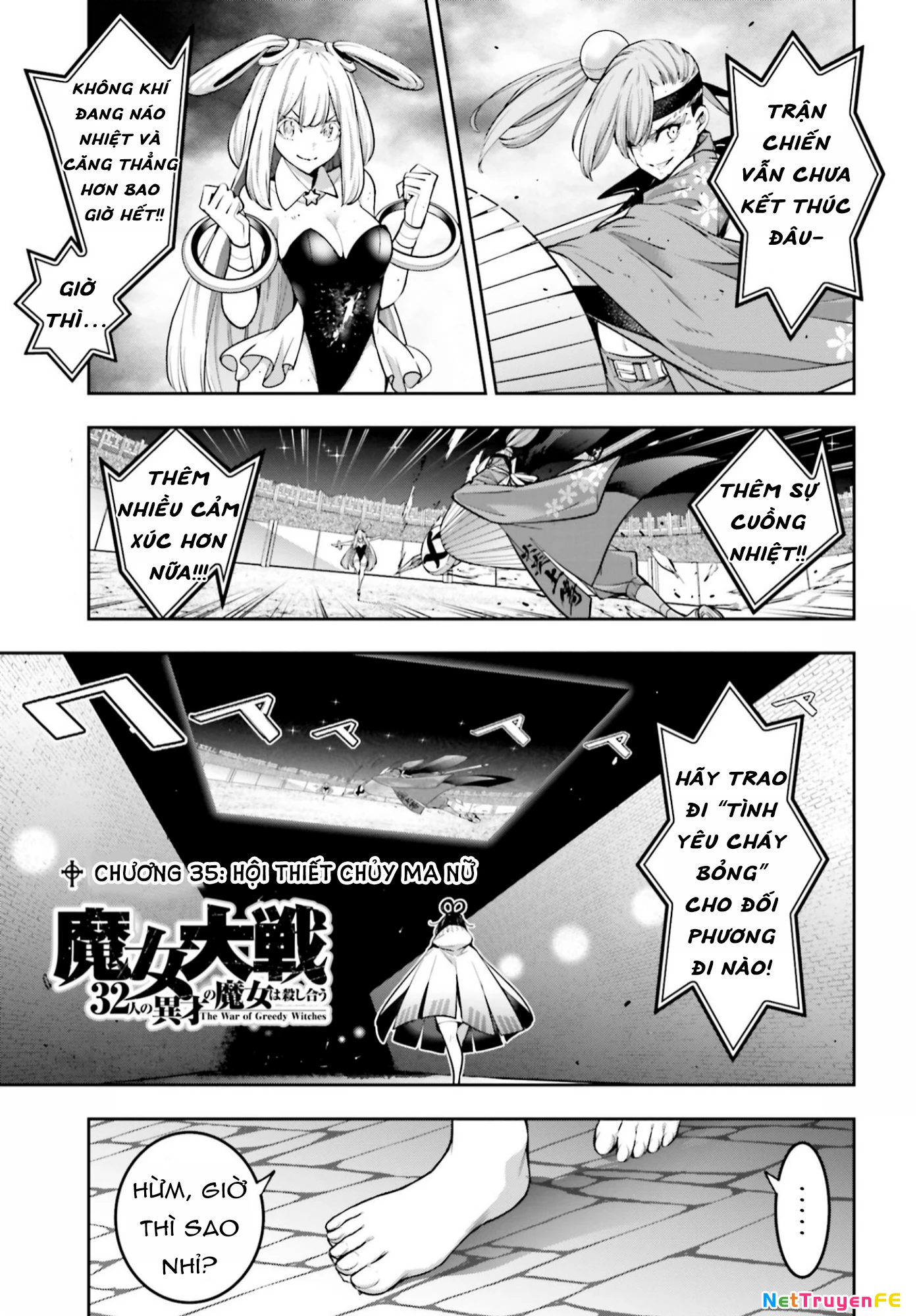 Majo Taisen - The War Of Greedy Witches Chapter 35 - Trang 3