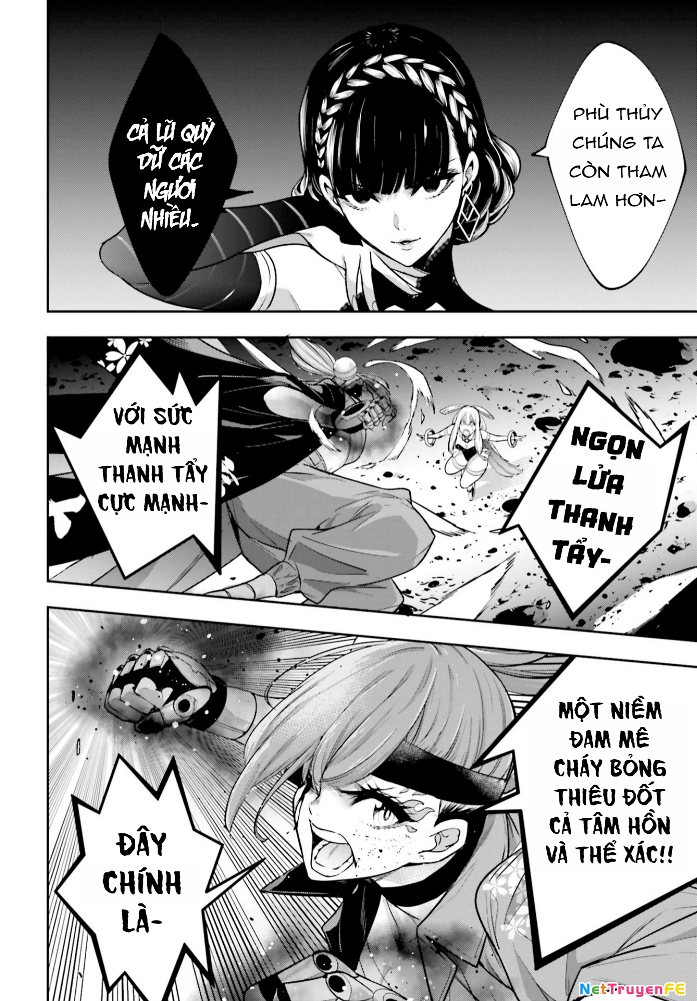 Majo Taisen - The War Of Greedy Witches Chapter 35 - Trang 3