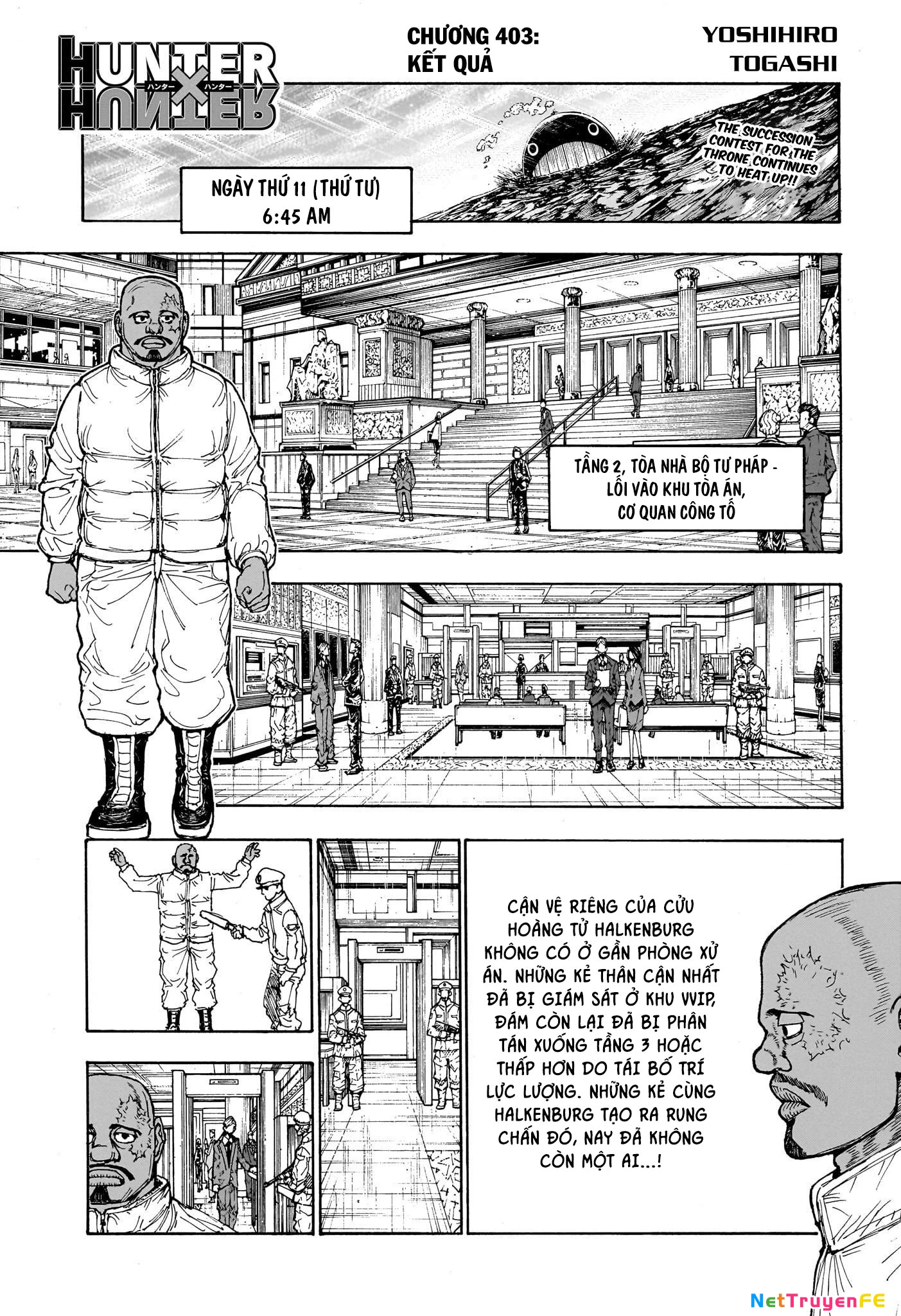 Hunter X Hunter Chapter 403 - Trang 2