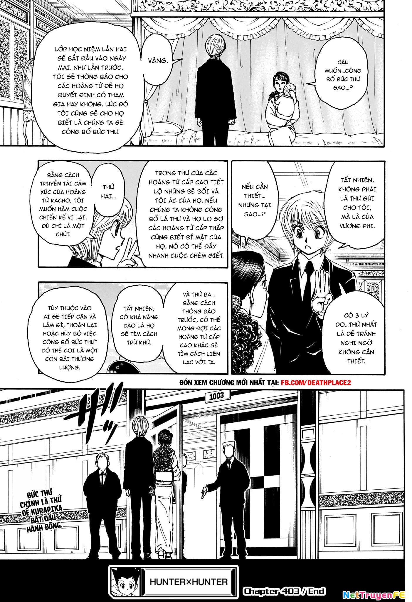 Hunter X Hunter Chapter 403 - Trang 2