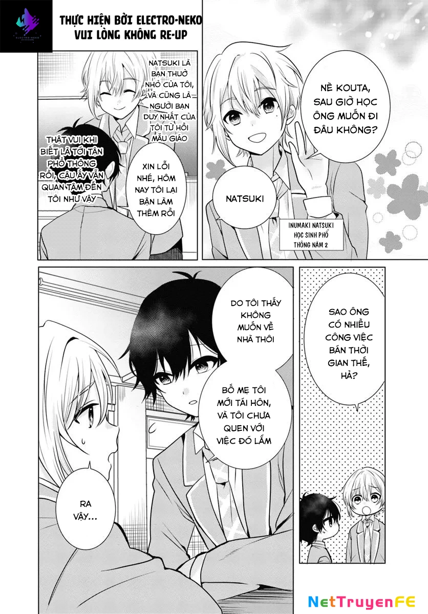 Sau giờ học, tại quán ăn gia đình, với cô bạn cùng lớp Chapter 1 - Trang 3