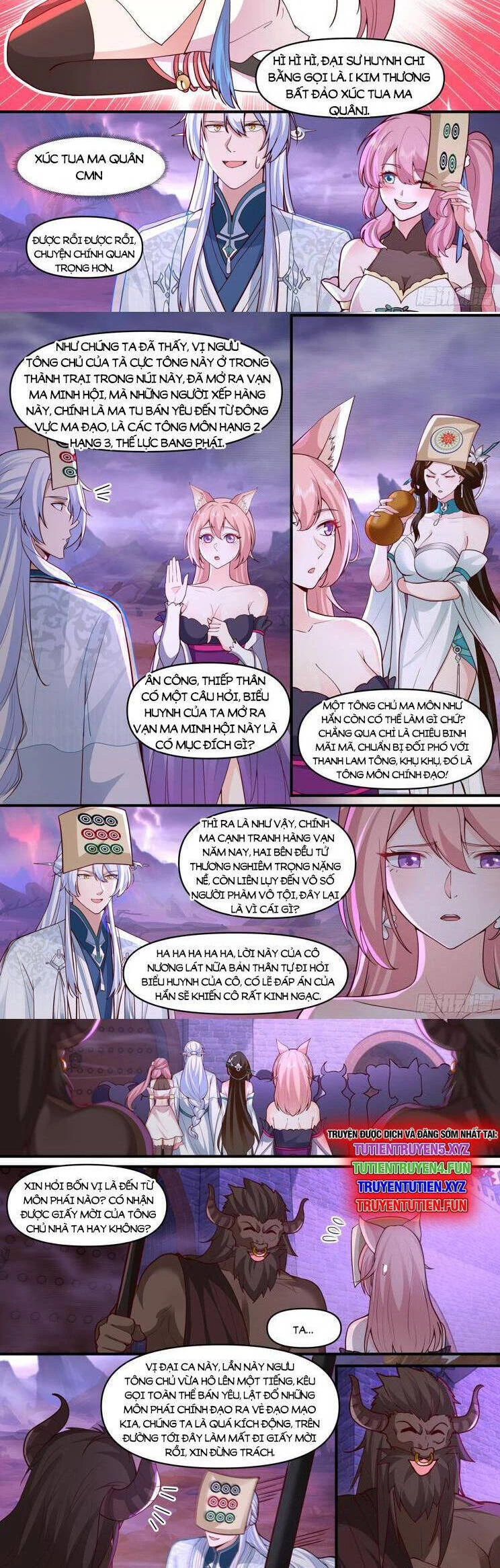 Nhân Vật Phản Diện Đại Sư Huynh, Tất Cả Các Sư Muội Đều Là Bệnh Kiều Chapter 148 - Trang 4