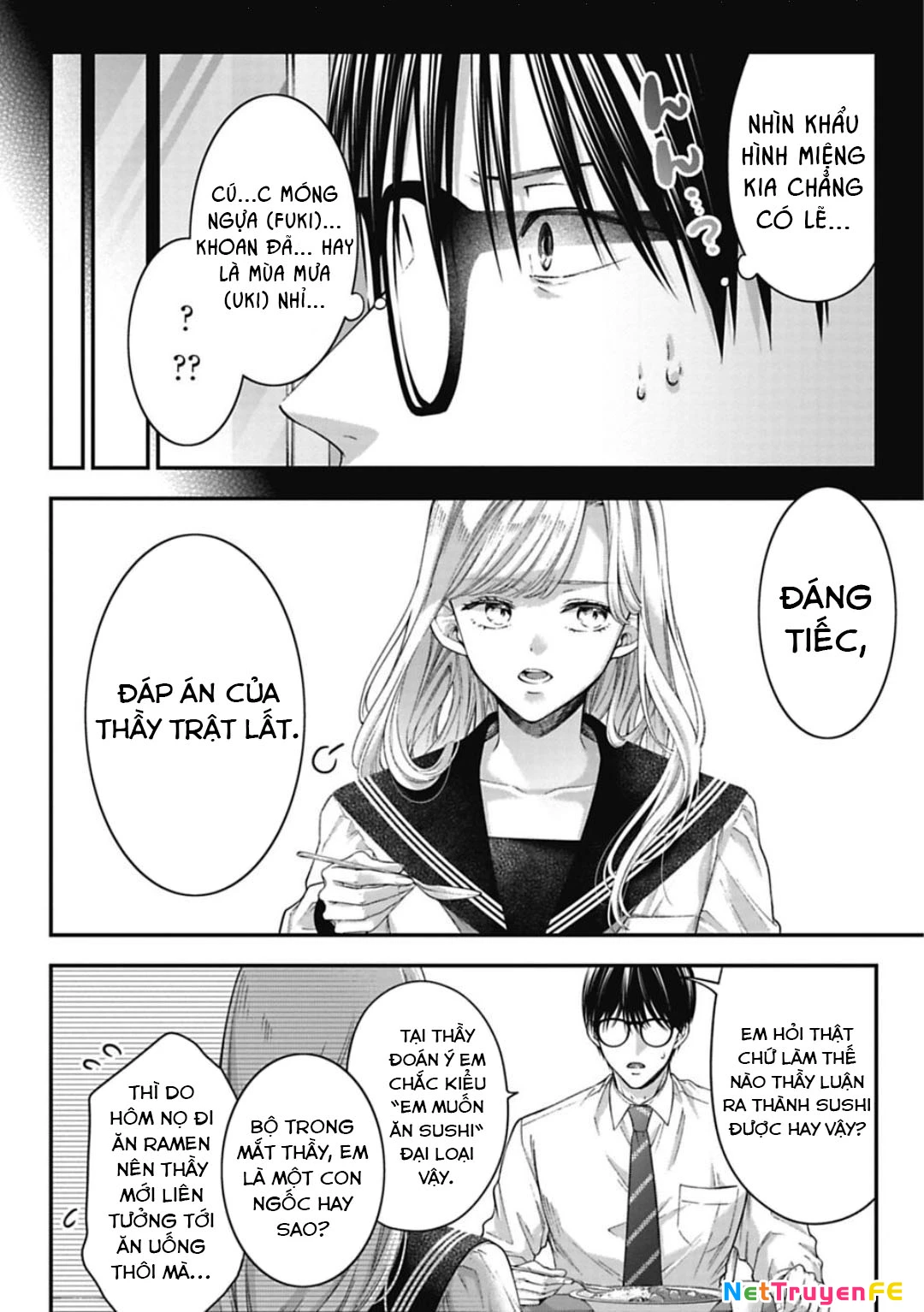 Thầy trò không biết yêu Chapter 13 - Trang 3