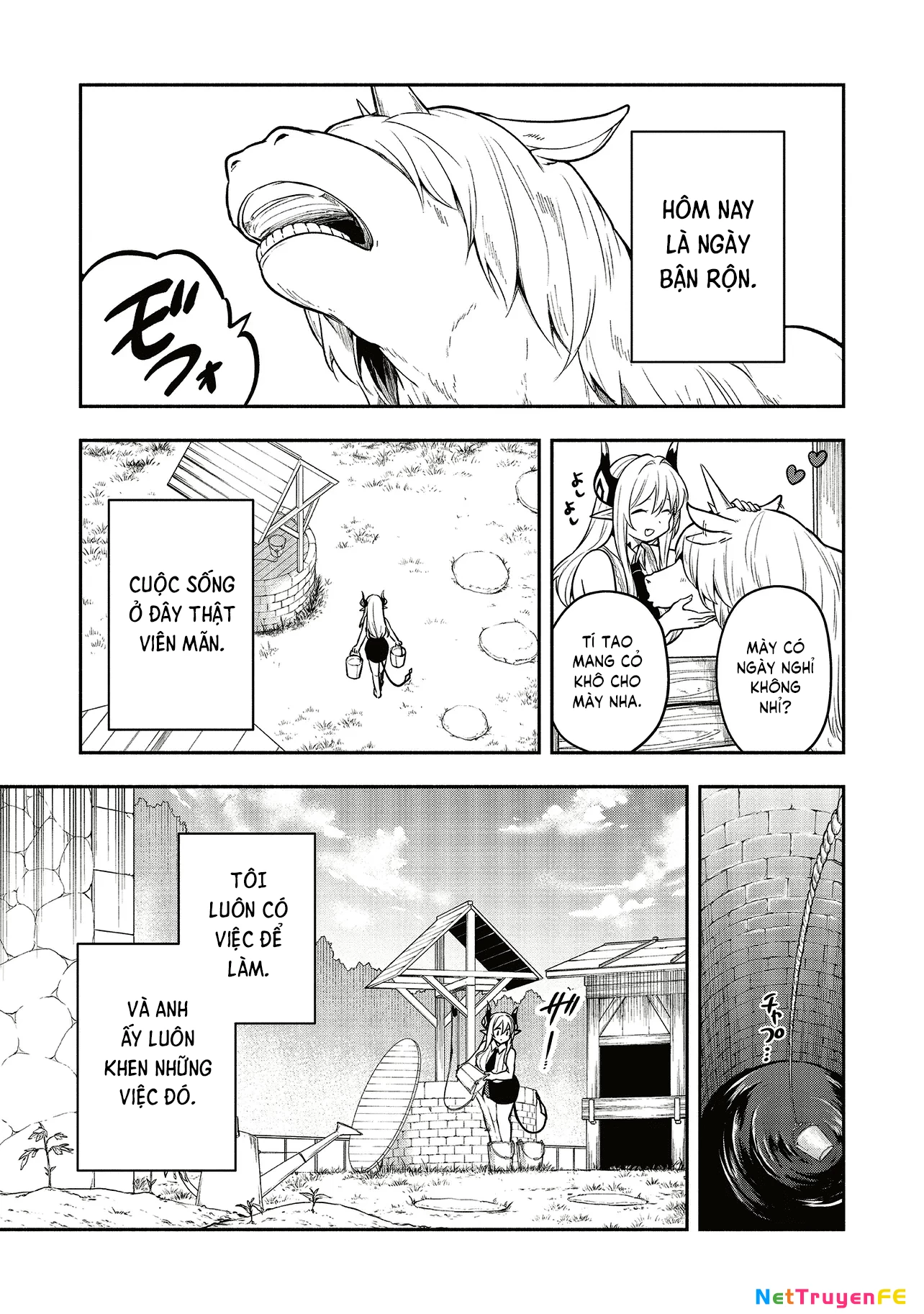 Shinkon Quest: Maou no Musume wa Majime Yuusha o Otoshitai Chapter 5 - Trang 2