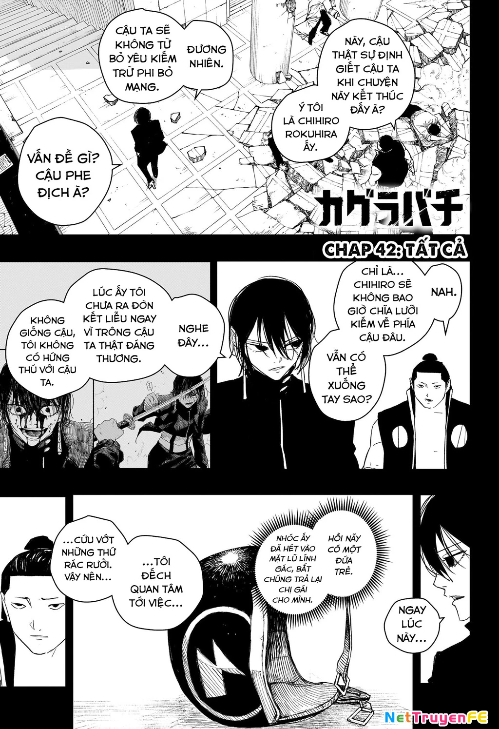 Kagurabachi Chapter 42 - Next Chapter 43