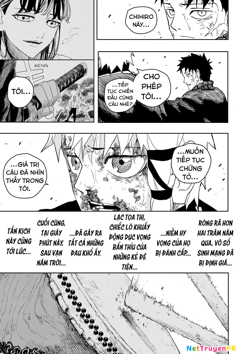 Kagurabachi Chapter 44 - Trang 4
