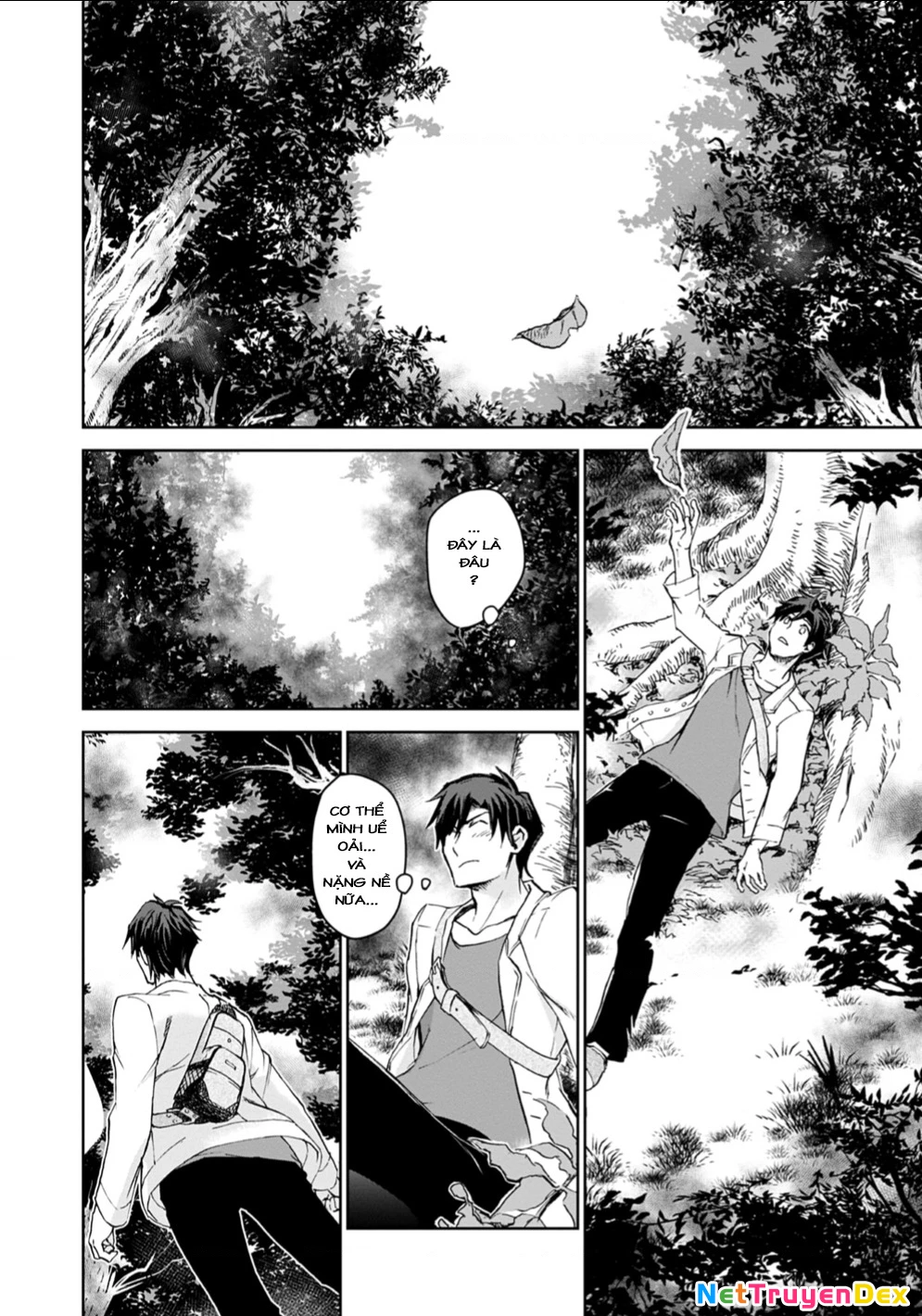 Isekai Ni Otosaretara... Jouka Wa Kihon! - Rơi Vào Dị Giới, Tôi Chủ Yếu Đi Thanh Tẩy! Chapter 1 - Trang 2