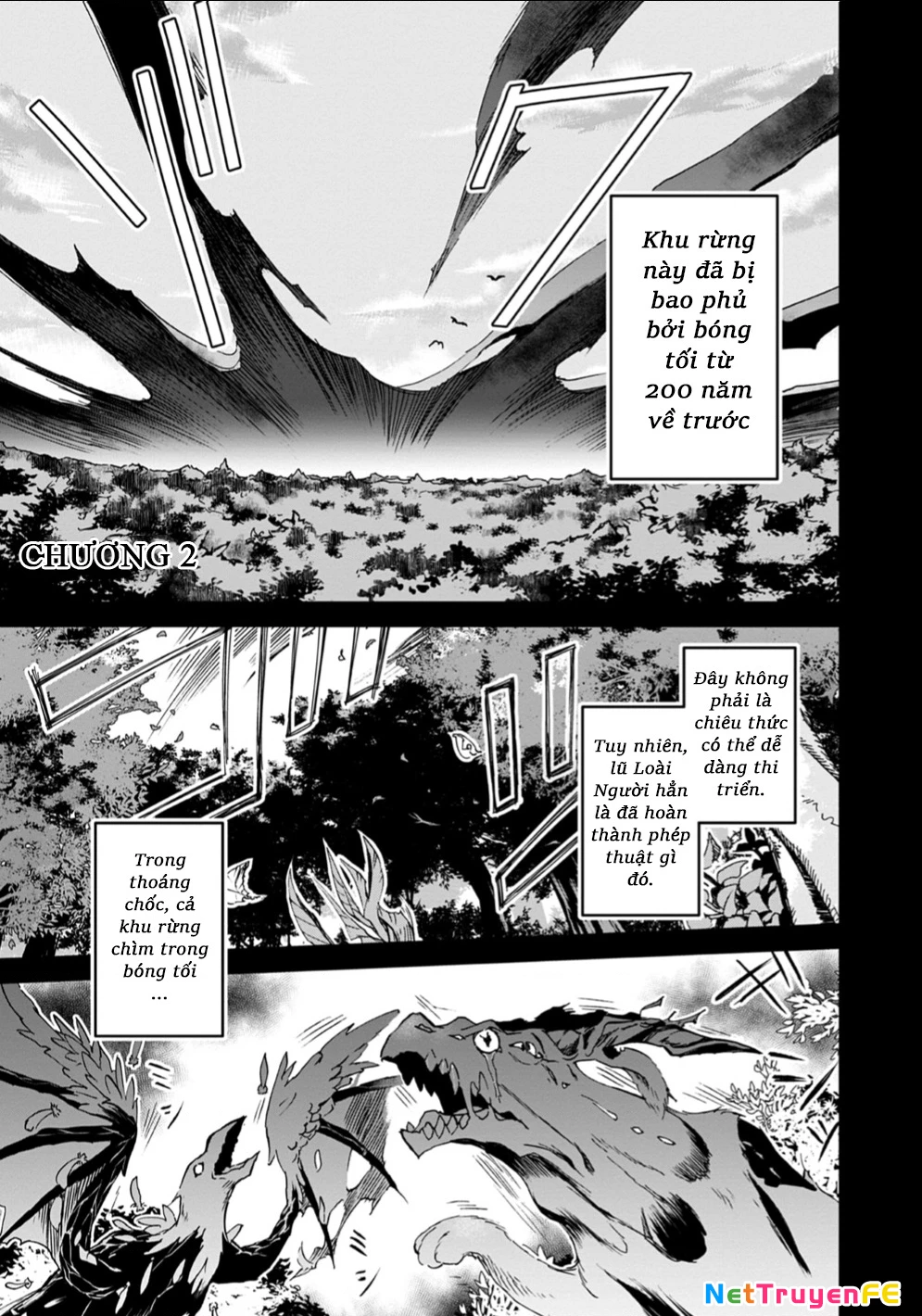 Isekai Ni Otosaretara... Jouka Wa Kihon! - Rơi Vào Dị Giới, Tôi Chủ Yếu Đi Thanh Tẩy! Chapter 2 - Trang 2