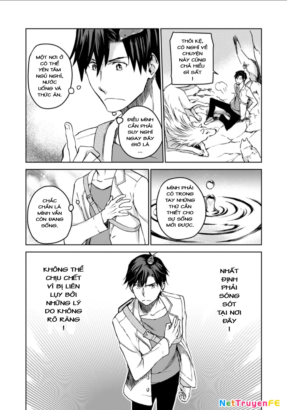 Isekai Ni Otosaretara... Jouka Wa Kihon! - Rơi Vào Dị Giới, Tôi Chủ Yếu Đi Thanh Tẩy! Chapter 3 - Trang 2