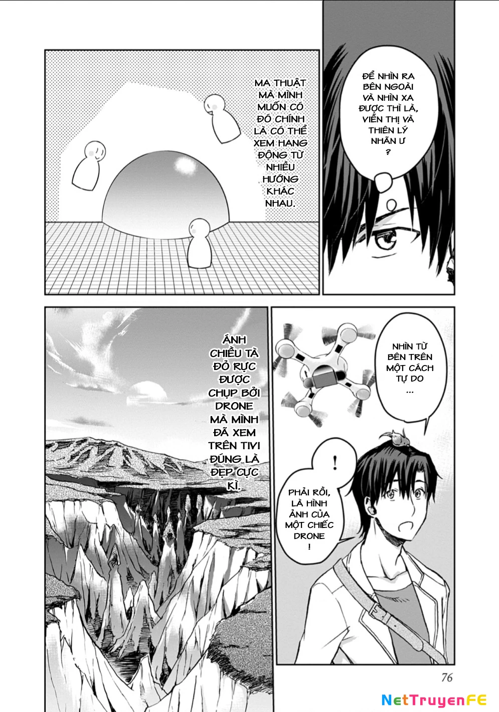 Isekai Ni Otosaretara... Jouka Wa Kihon! - Rơi Vào Dị Giới, Tôi Chủ Yếu Đi Thanh Tẩy! Chapter 3 - Trang 2