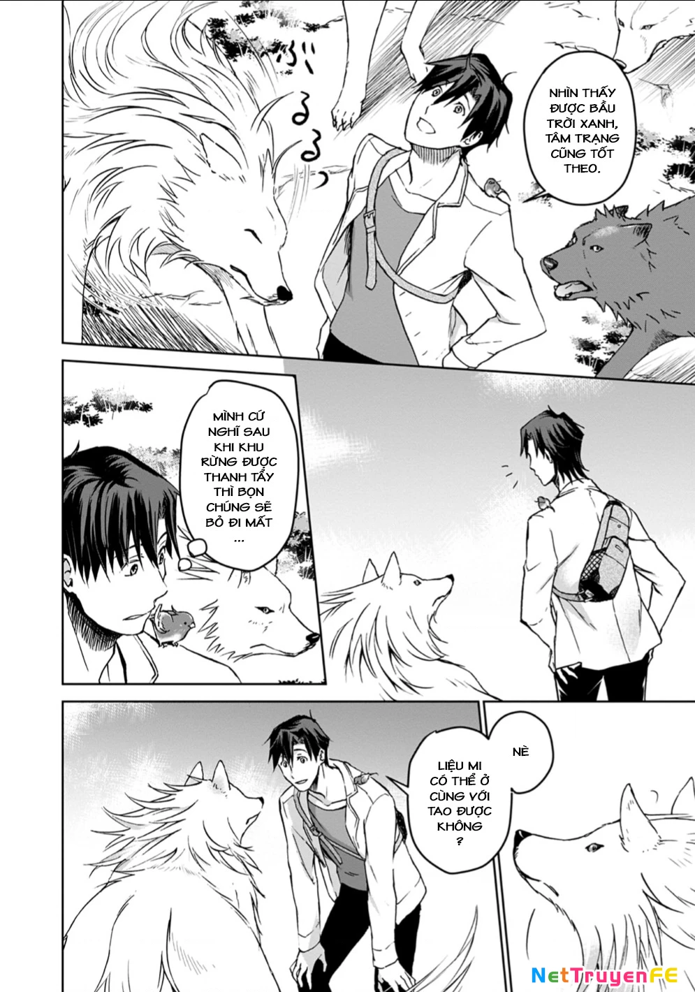 Isekai Ni Otosaretara... Jouka Wa Kihon! - Rơi Vào Dị Giới, Tôi Chủ Yếu Đi Thanh Tẩy! Chapter 3 - Trang 2