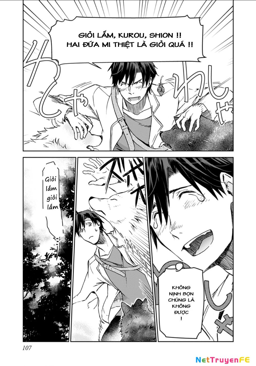 Isekai Ni Otosaretara... Jouka Wa Kihon! - Rơi Vào Dị Giới, Tôi Chủ Yếu Đi Thanh Tẩy! Chapter 3 - Trang 2