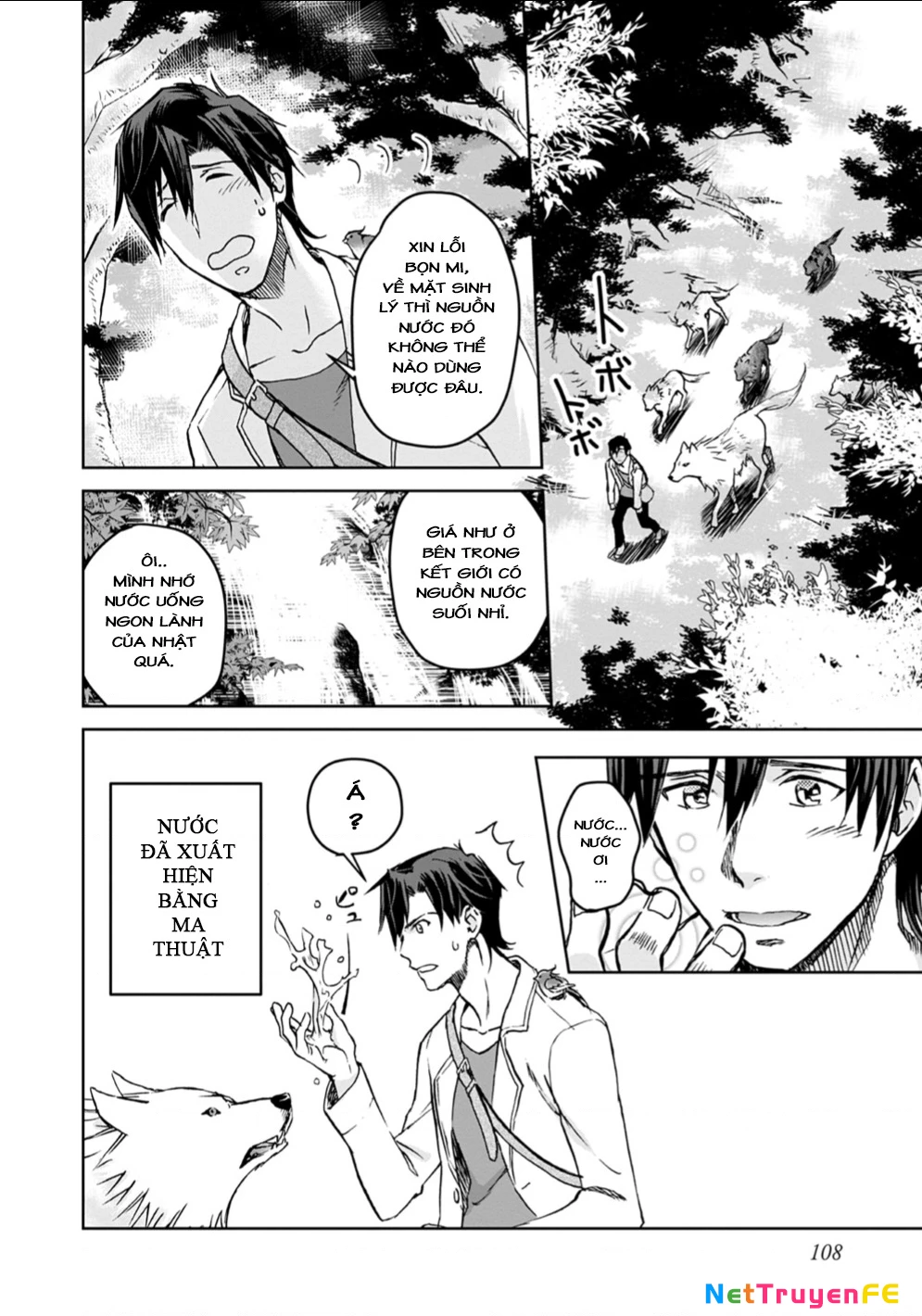 Isekai Ni Otosaretara... Jouka Wa Kihon! - Rơi Vào Dị Giới, Tôi Chủ Yếu Đi Thanh Tẩy! Chapter 3 - Trang 2