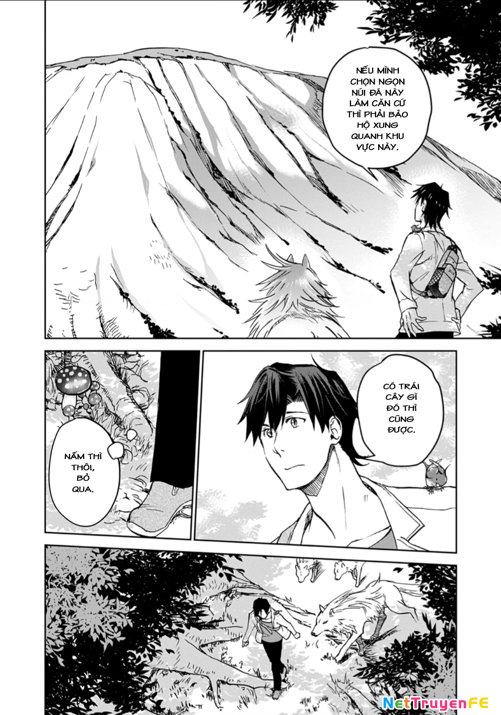 Isekai Ni Otosaretara... Jouka Wa Kihon! - Rơi Vào Dị Giới, Tôi Chủ Yếu Đi Thanh Tẩy! Chapter 4 - Trang 2