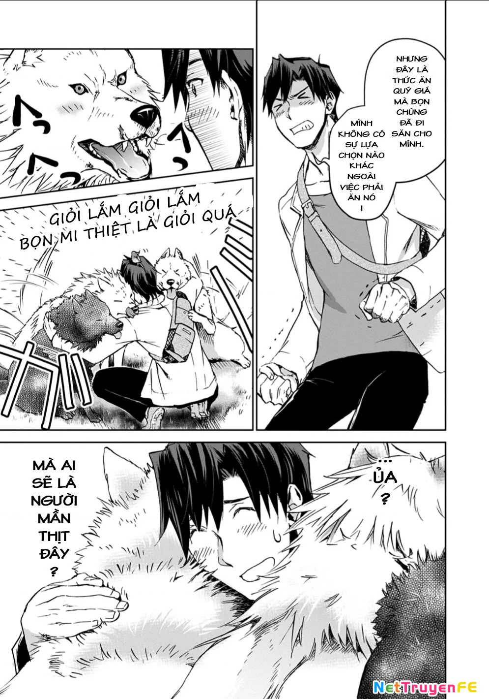 Isekai Ni Otosaretara... Jouka Wa Kihon! - Rơi Vào Dị Giới, Tôi Chủ Yếu Đi Thanh Tẩy! Chapter 4 - Trang 2