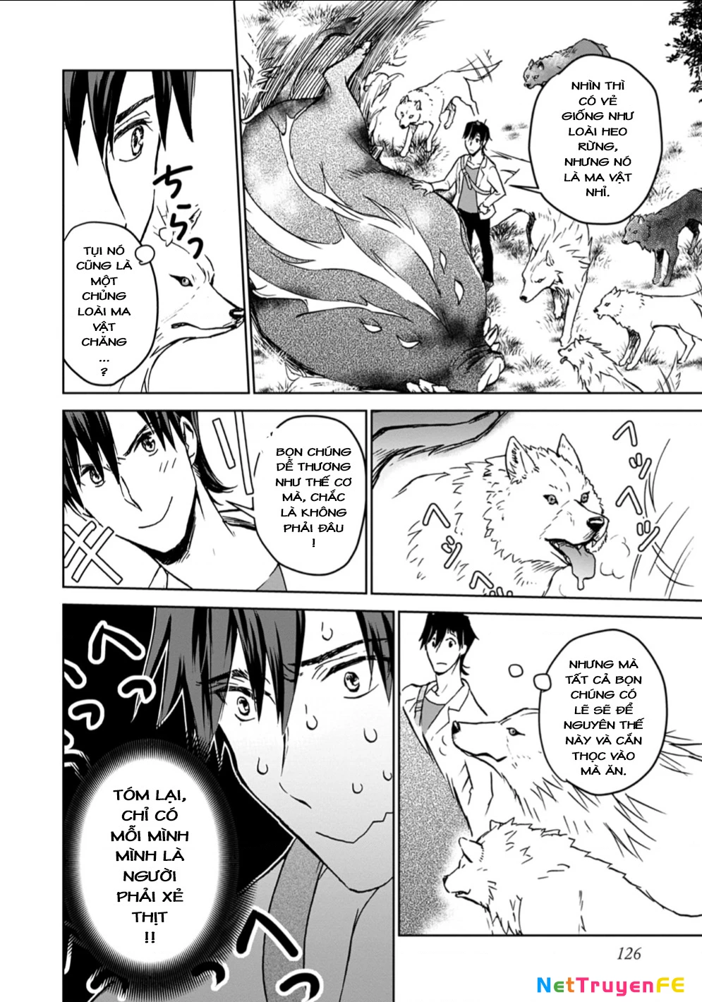 Isekai Ni Otosaretara... Jouka Wa Kihon! - Rơi Vào Dị Giới, Tôi Chủ Yếu Đi Thanh Tẩy! Chapter 4 - Trang 2