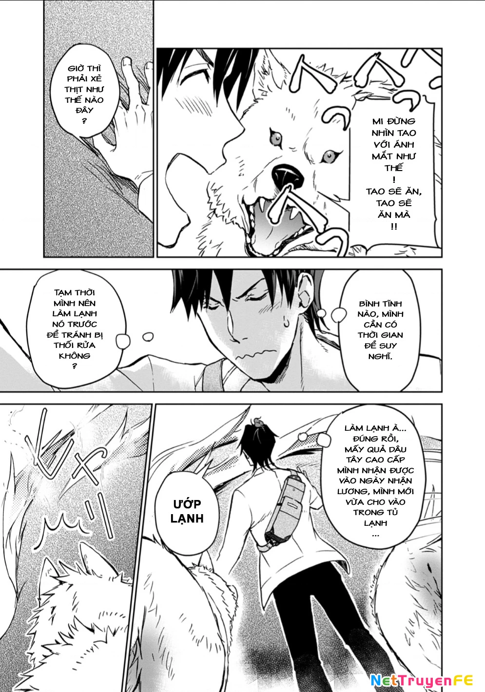 Isekai Ni Otosaretara... Jouka Wa Kihon! - Rơi Vào Dị Giới, Tôi Chủ Yếu Đi Thanh Tẩy! Chapter 4 - Trang 2