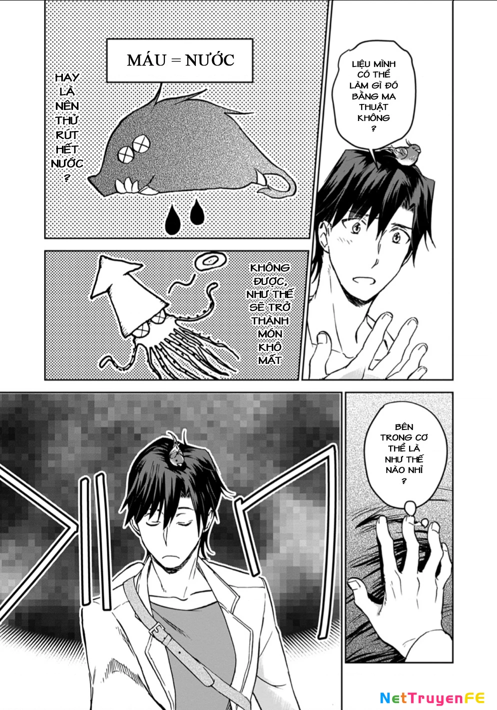 Isekai Ni Otosaretara... Jouka Wa Kihon! - Rơi Vào Dị Giới, Tôi Chủ Yếu Đi Thanh Tẩy! Chapter 4 - Trang 2