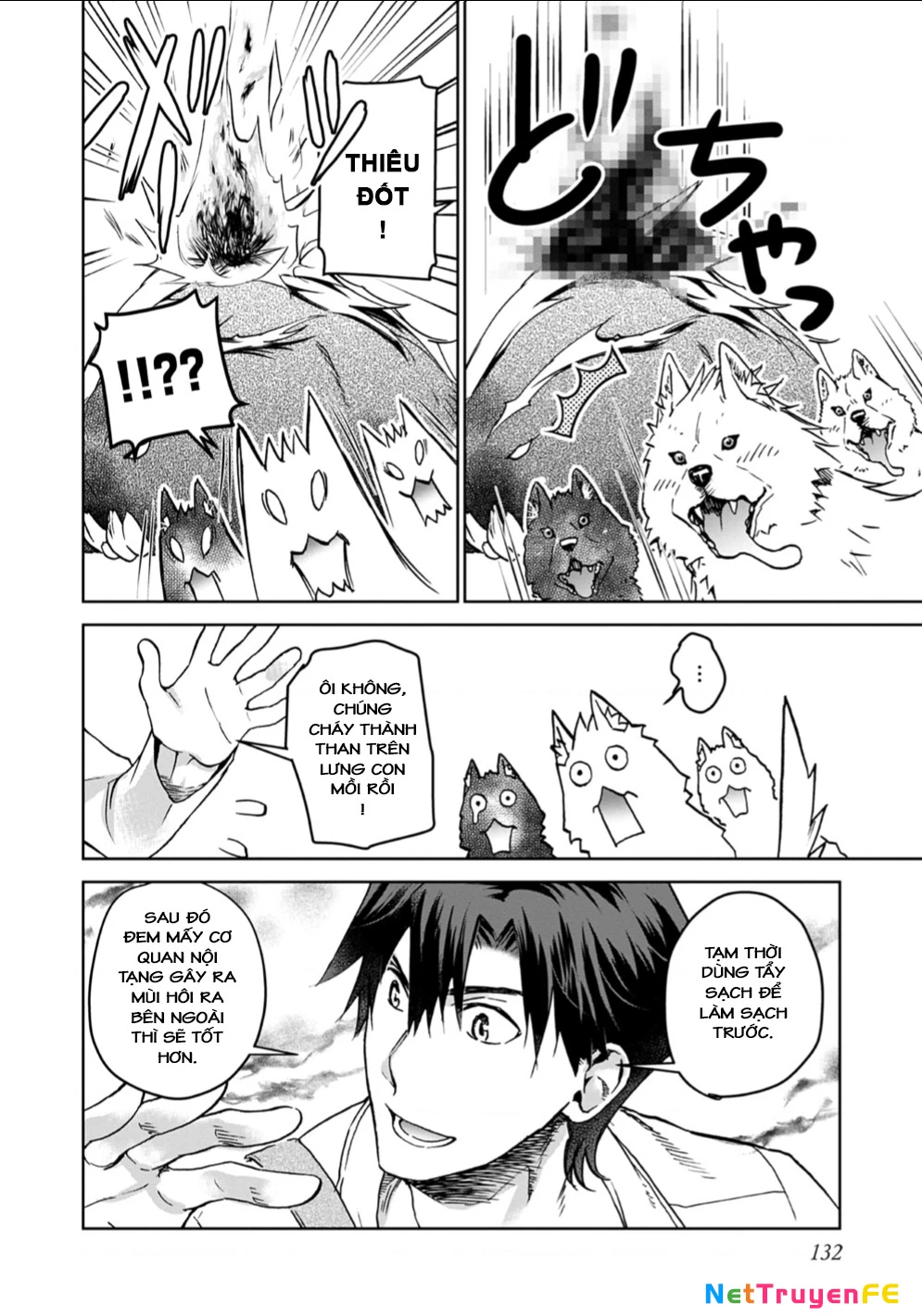 Isekai Ni Otosaretara... Jouka Wa Kihon! - Rơi Vào Dị Giới, Tôi Chủ Yếu Đi Thanh Tẩy! Chapter 4 - Trang 2