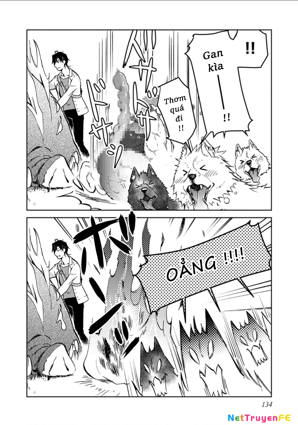 Isekai Ni Otosaretara... Jouka Wa Kihon! - Rơi Vào Dị Giới, Tôi Chủ Yếu Đi Thanh Tẩy! Chapter 4 - Trang 2