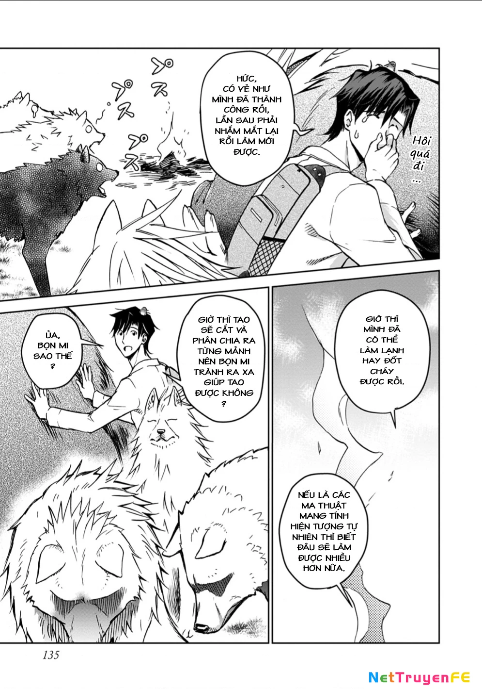 Isekai Ni Otosaretara... Jouka Wa Kihon! - Rơi Vào Dị Giới, Tôi Chủ Yếu Đi Thanh Tẩy! Chapter 4 - Trang 2