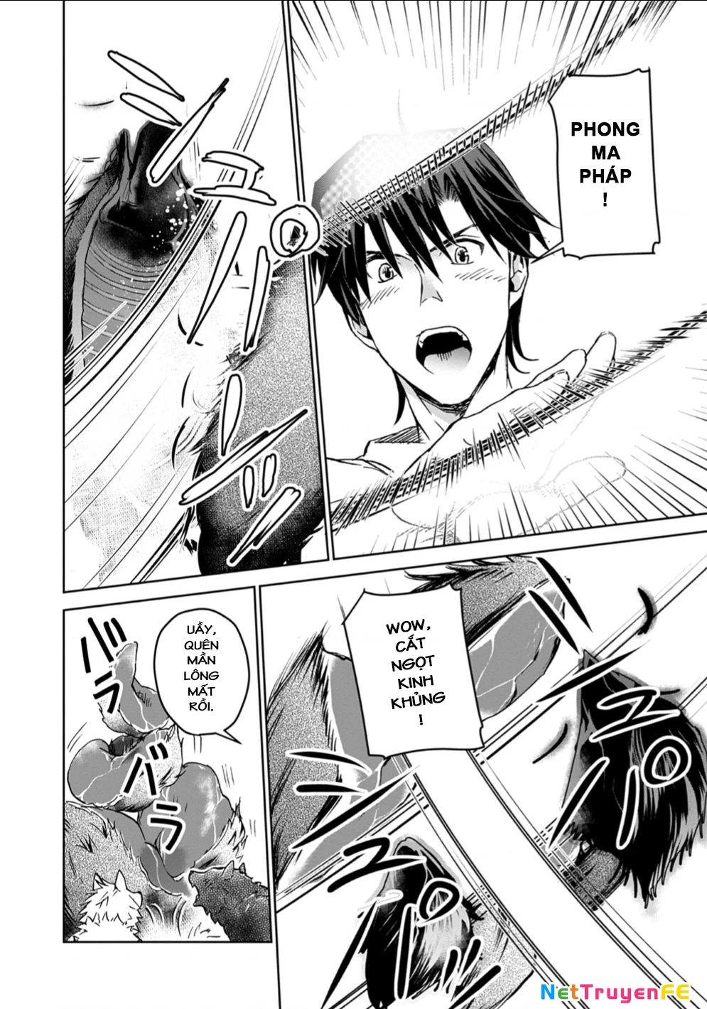 Isekai Ni Otosaretara... Jouka Wa Kihon! - Rơi Vào Dị Giới, Tôi Chủ Yếu Đi Thanh Tẩy! Chapter 4 - Trang 2