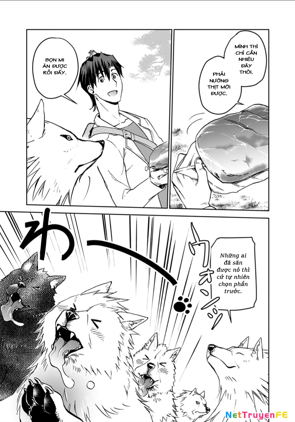 Isekai Ni Otosaretara... Jouka Wa Kihon! - Rơi Vào Dị Giới, Tôi Chủ Yếu Đi Thanh Tẩy! Chapter 4 - Trang 2