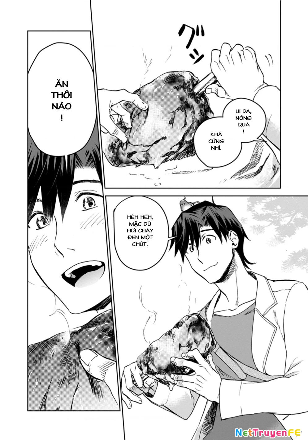 Isekai Ni Otosaretara... Jouka Wa Kihon! - Rơi Vào Dị Giới, Tôi Chủ Yếu Đi Thanh Tẩy! Chapter 4 - Trang 2