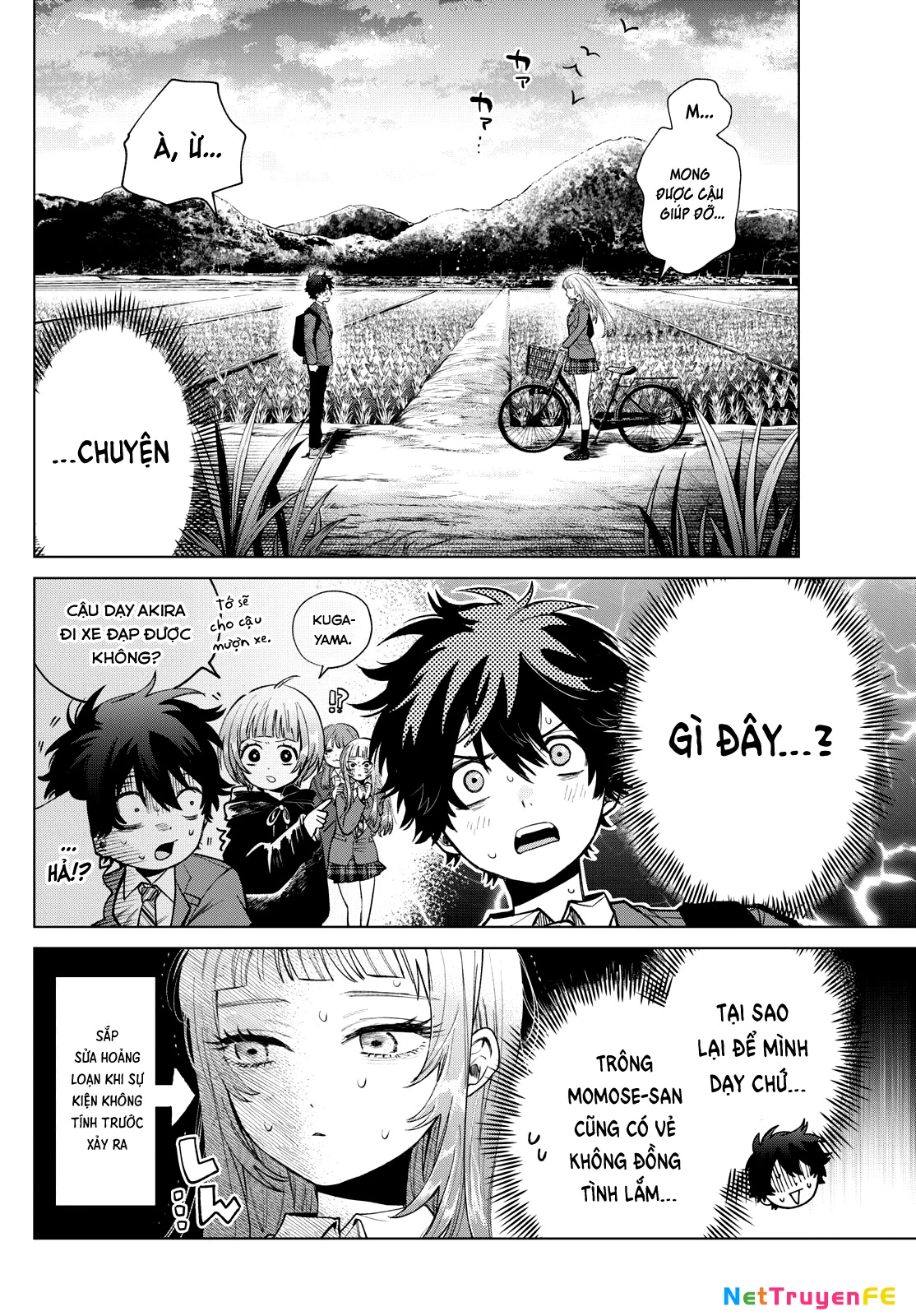Mối tình đầu đầy trắc trở của Momose Akira Chapter 12 - Trang 3