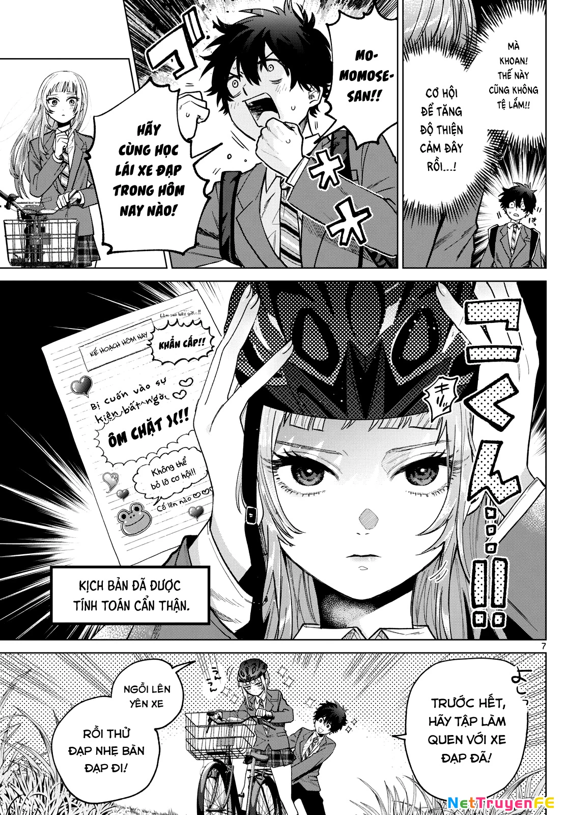 Mối tình đầu đầy trắc trở của Momose Akira Chapter 12 - Trang 3