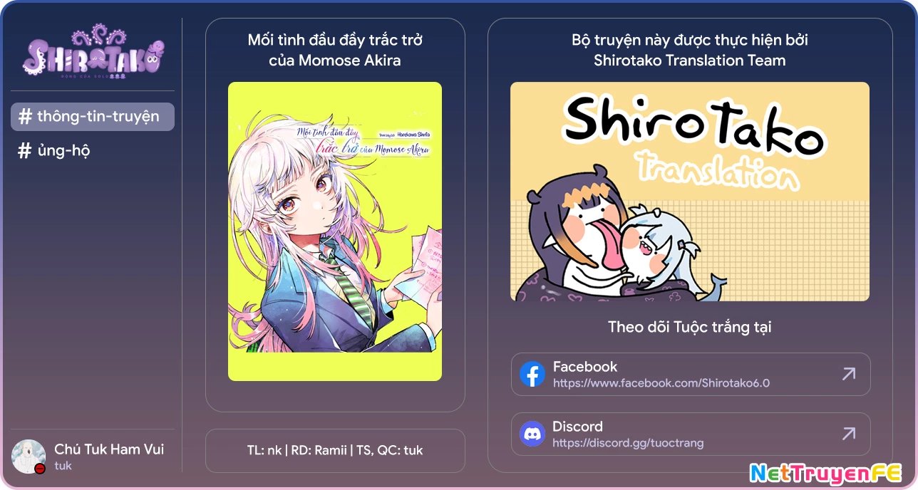 Mối tình đầu đầy trắc trở của Momose Akira Chapter 12 - Trang 3