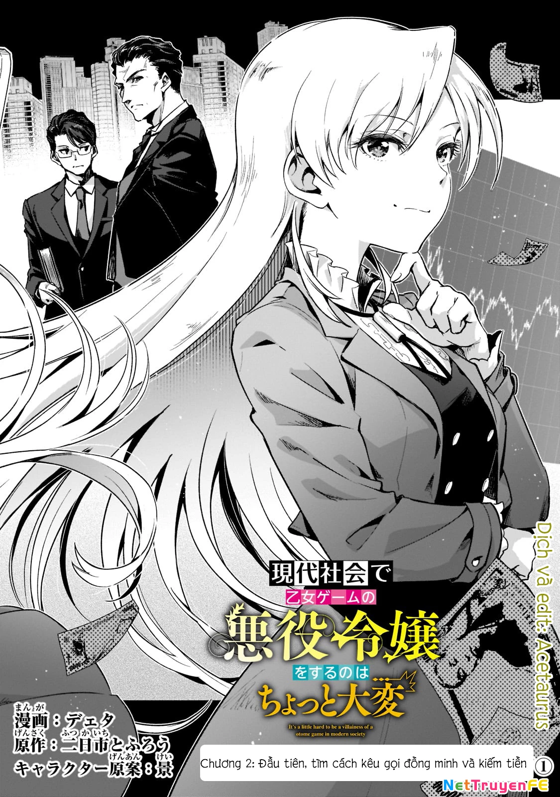Gendai Shakai de Otome Game no Akuyaku Reijou wo Suru no wa Chotto Taihen Chapter 2 - Trang 2