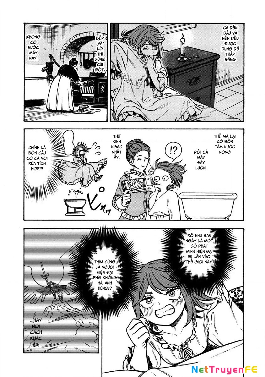 Onna Chara De Isekai Teni Shite Cheatppoi Kedo Zako Chara Na No De Medatazu Heiwa Na Shomin Wo Mezashimasu! Chapter 2.2 - Trang 2