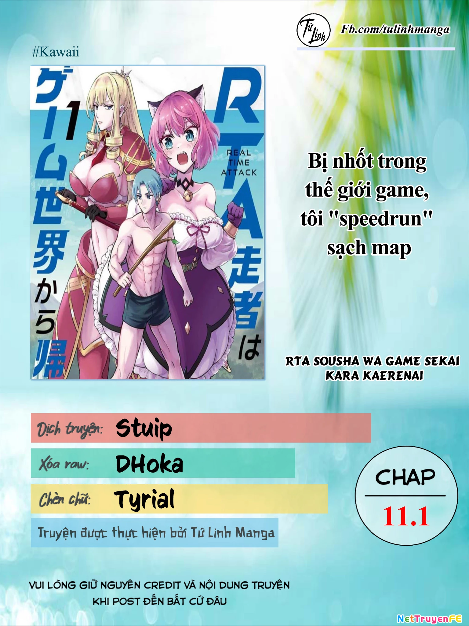 Bị nhốt trong thế giới game, tôi "speedrun" sạch map Chapter 11.1 - Trang 2