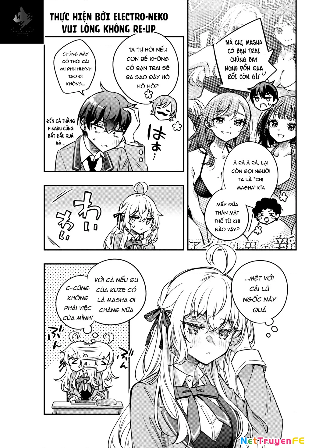 Arya-san bàn bên thi thoảng lại thả thính tôi bằng tiếng Nga Chapter 46 - Trang 3