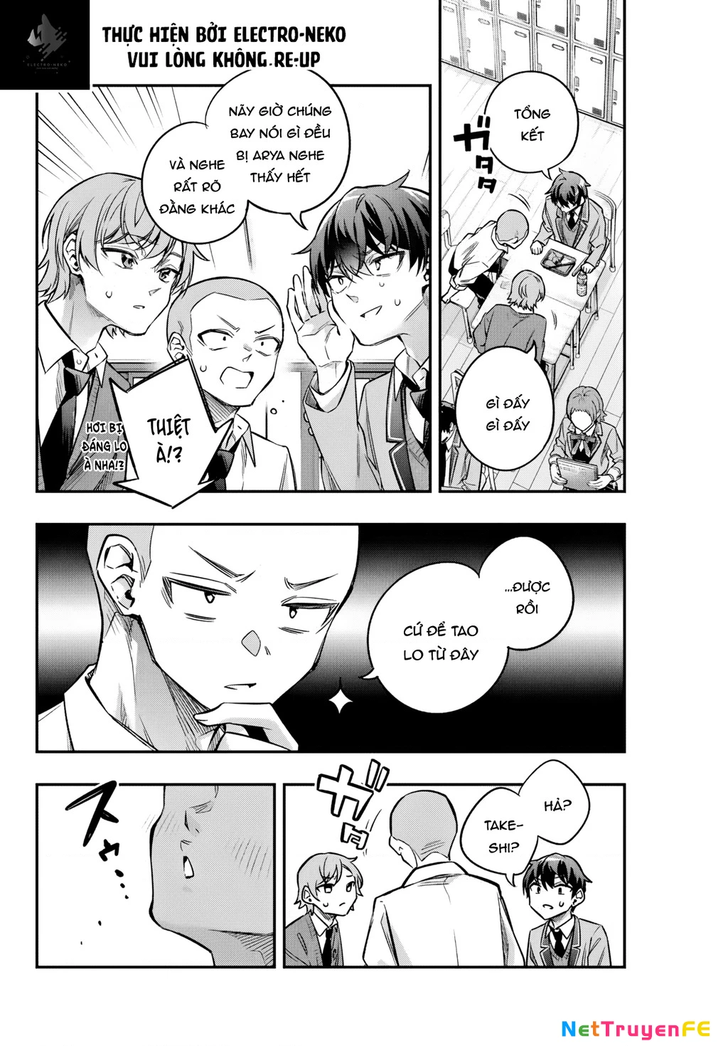 Arya-san bàn bên thi thoảng lại thả thính tôi bằng tiếng Nga Chapter 46 - Trang 3