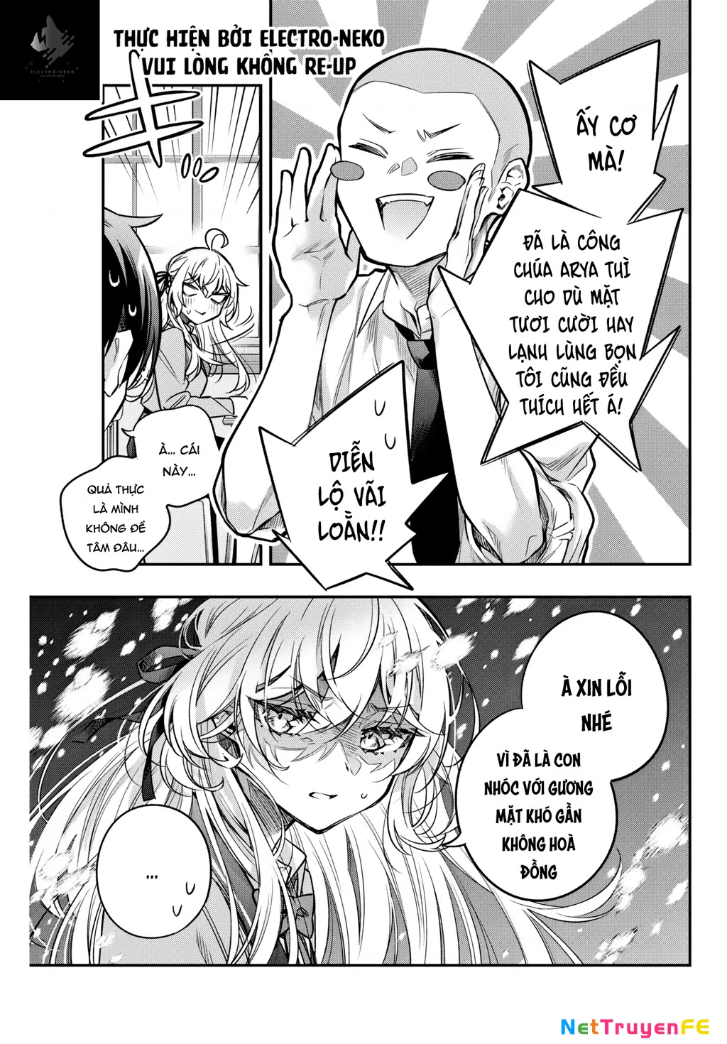 Arya-san bàn bên thi thoảng lại thả thính tôi bằng tiếng Nga Chapter 46 - Trang 3