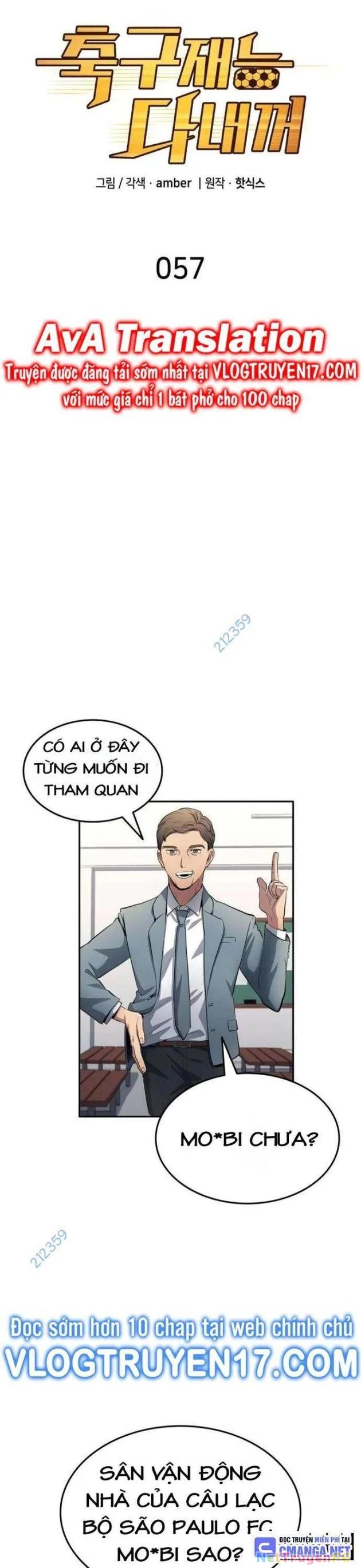 Thiên Phú Bóng Đá, Tất Cả Đều Là Của Tôi! Chapter 57 - Trang 3