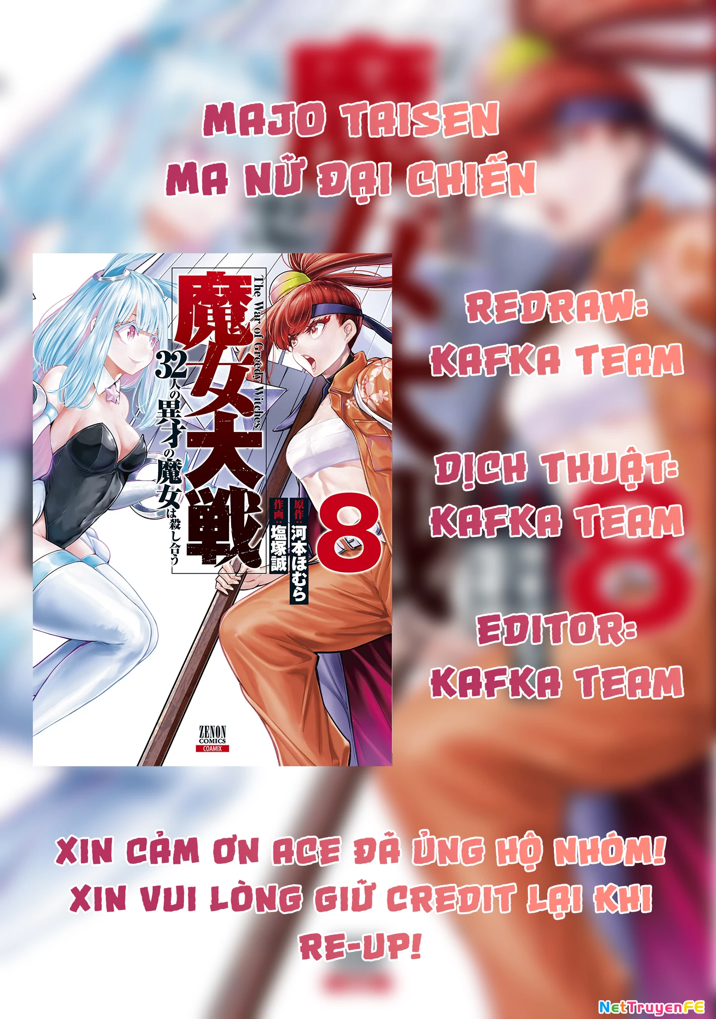 Majo Taisen - The War Of Greedy Witches Chapter 37 - Trang 3