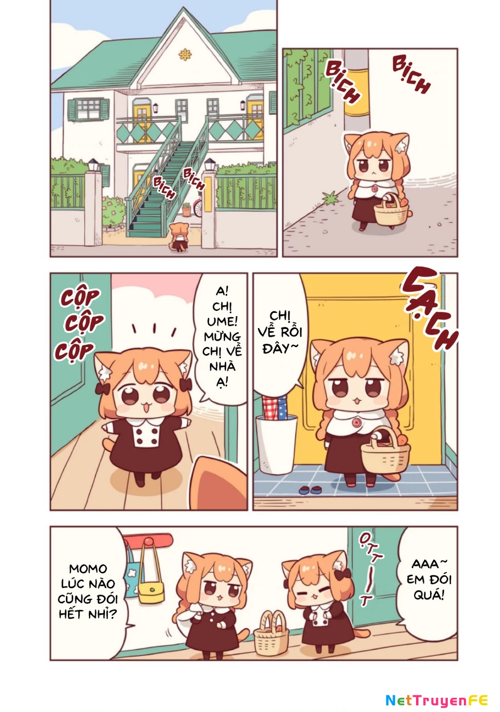 Cuộc sống đời thường của Ume và Momo Chapter 1 - Trang 2