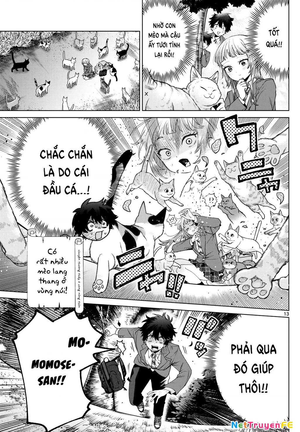 Mối tình đầu đầy trắc trở của Momose Akira Chapter 13 - Trang 3