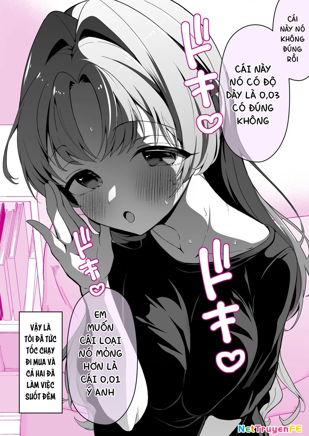 Trước và sau khi cô bạn gái ngây thơ làm tình Chapter 2 - Trang 2