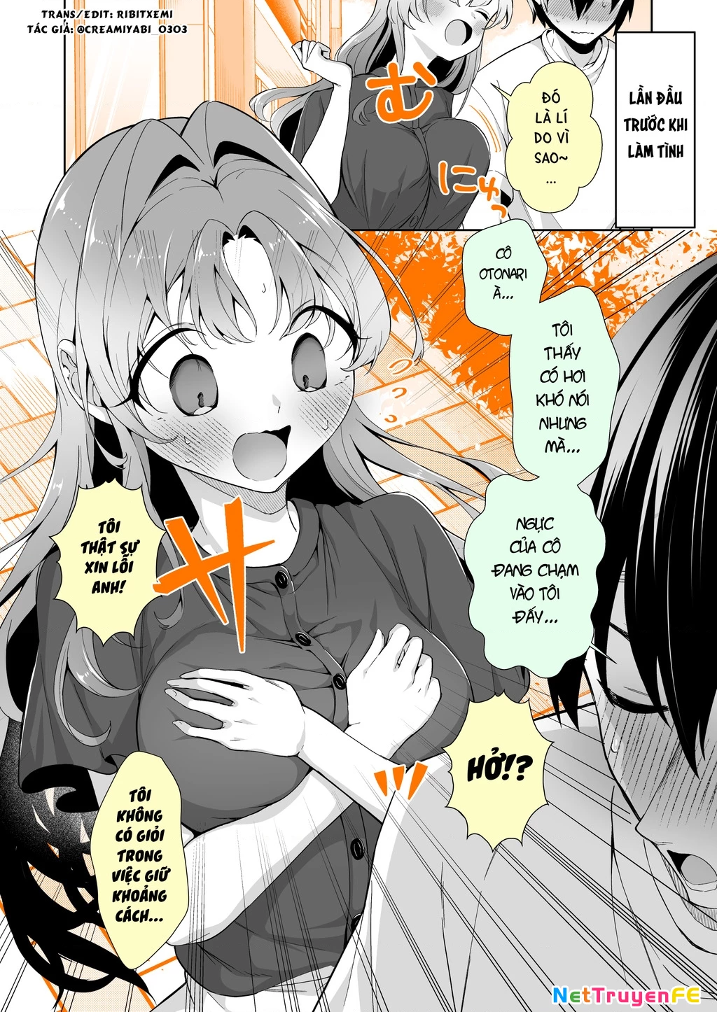 Trước và sau khi cô bạn gái ngây thơ làm tình Chapter 5 - Trang 2