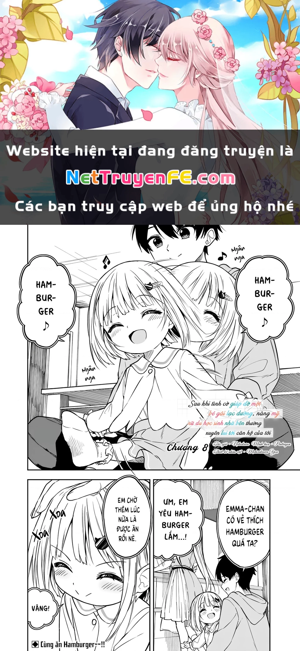 Sau khi tình cờ giúp đỡ một bé gái lạc đường, nàng mỹ nữ du học sinh thường xuyên lui tới căn hộ của tôi Chapter 8 - Trang 3