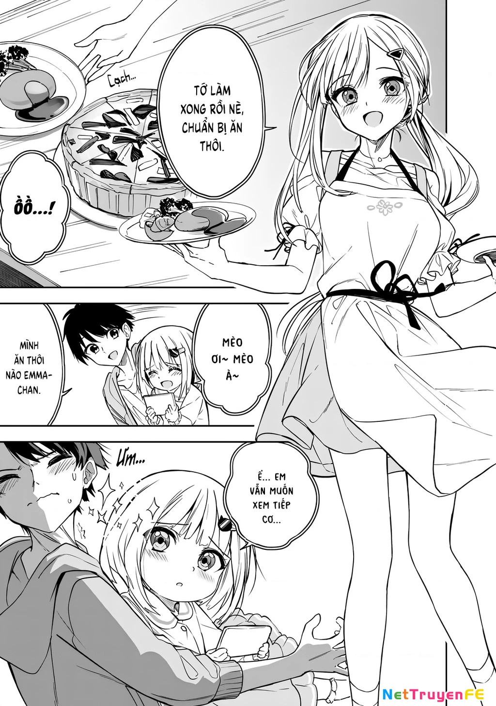 Sau khi tình cờ giúp đỡ một bé gái lạc đường, nàng mỹ nữ du học sinh thường xuyên lui tới căn hộ của tôi Chapter 8 - Trang 3